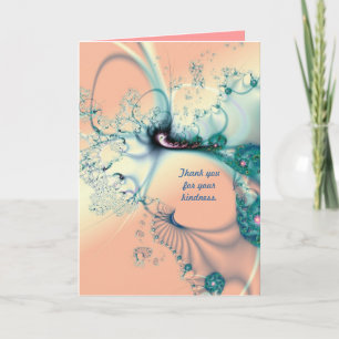 Cartão De Agradecimento Obrigado pela gentileza