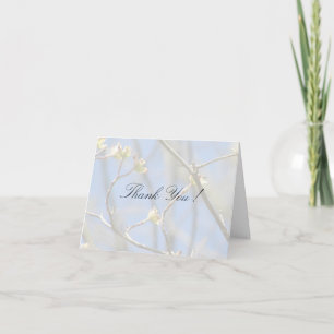 Cartão De Agradecimento Obrigado pelo Casamento das Flores da Primavera