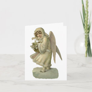 Cartão De Agradecimento Obrigado pelo Natal Antigo