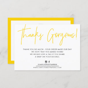 Cartão De Agradecimento OBRIGADO POR INSERIR o moderno passarinho bonitinh