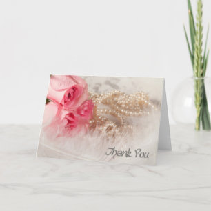 Cartão De Agradecimento Obrigado por rosas
