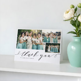 Cartão De Agradecimento Obrigado Por Ser Minha Foto Da Bridesmaid Obrigado