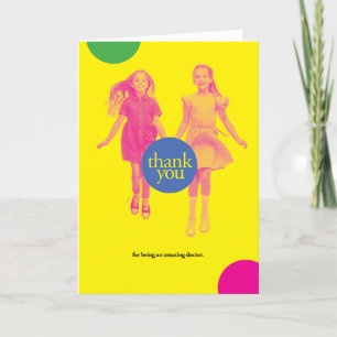 Cartão De Agradecimento Obrigado por ser um médico incrível