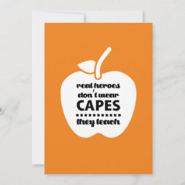 Cartão De Agradecimento Obrigado, Professor. Citação de Ensino | Apple