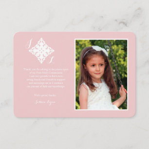 Cartão De Agradecimento Obrigado que religioso transversal Reverent da