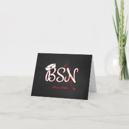 Cartão De Agradecimento Obrigado que vermelho você carda, presente de BSN