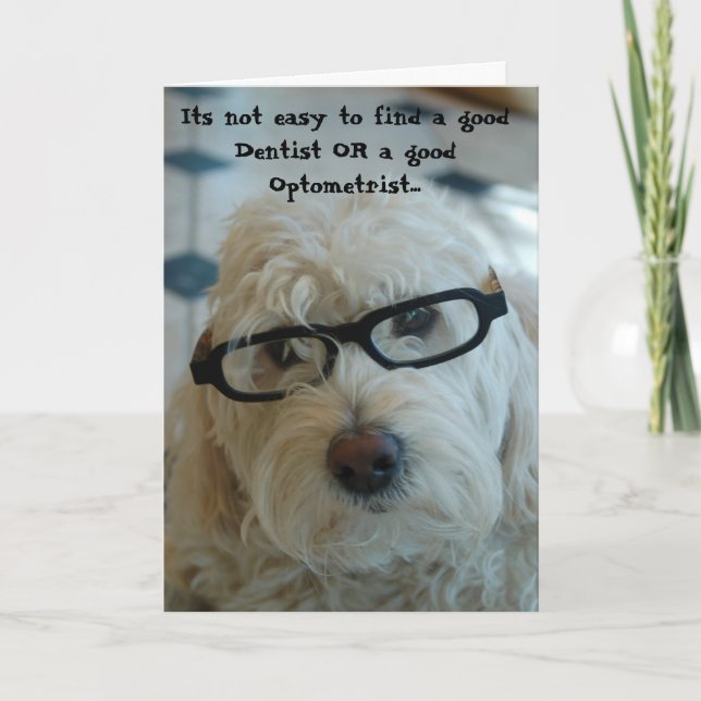 Cartão De Agradecimento Obrigado Seu Dentista (Frente)