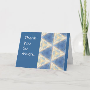 Cartão De Agradecimento Obrigado tanto…