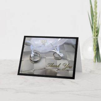 Cartão De Agradecimento Obrigado Wedding você
