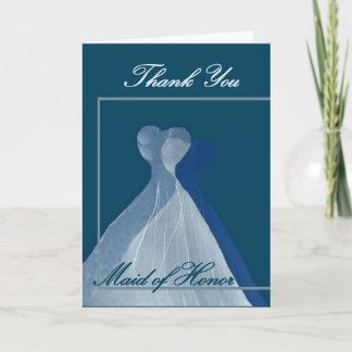 Cartão De Agradecimento OBRIGADO Wedding VOCÊ madrinha de casamento