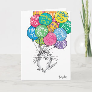 CARTÃO DE AGRADECIMENTO OBRIGADOS A BUNCH