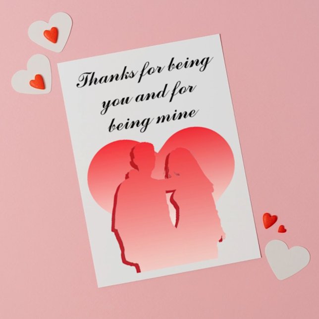 Cartão De Agradecimento Obrigados de ser você (Criador carregado)