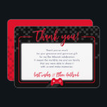 Cartão De Agradecimento OBRIGADOS MODERNOS de JOGOS Bar Mitzvah vermelho p<br><div class="desc">pelo kat massard >> www.simplysweetPAPERIE.com <<< Um design simples para seus OBRIGADOS COM AS PLACAS FLAT - para corresponder aos seus convites principais. Adorei o design, mas gostaria de ver algumas mudanças - outro esquema de cores, produto, adicionar uma foto ou adaptado para uma ocasião diferente - sem preocupações, simplesmente...</div>