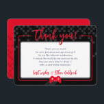 Cartão De Agradecimento OBRIGADOS MODERNOS de JOGOS Bar Mitzvah vermelho p<br><div class="desc">pelo kat massard >> www.simplysweetPAPERIE.com <<< Um design simples para seus OBRIGADOS COM AS PLACAS FLAT - para corresponder aos seus convites principais. Adorei o design, mas gostaria de ver algumas mudanças - outro esquema de cores, produto, adicionar uma foto ou adaptado para uma ocasião diferente - sem preocupações, simplesmente...</div>