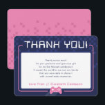 Cartão De Agradecimento OBRIGADOS MODERNOS DE JOGOS Bat Mitzvah marinho az<br><div class="desc">pelo kat massard >> www.simplysweetPAPERIE.com <<< Um design simples para seus OBRIGADOS COM AS PLACAS FLAT - para corresponder aos seus convites principais. Adorei o design, mas gostaria de ver algumas mudanças - outro esquema de cores, produto, adicionar uma foto ou adaptado para uma ocasião diferente - sem preocupações, simplesmente...</div>