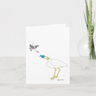 Cartão De Agradecimento Obrigados para a placa de Janto