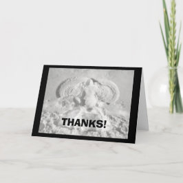 Cartão De Agradecimento Obrigados! Você é um anjo