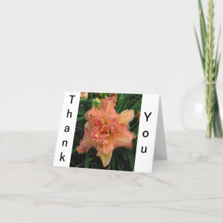 Cartão De Agradecimento Obtenha floral bom