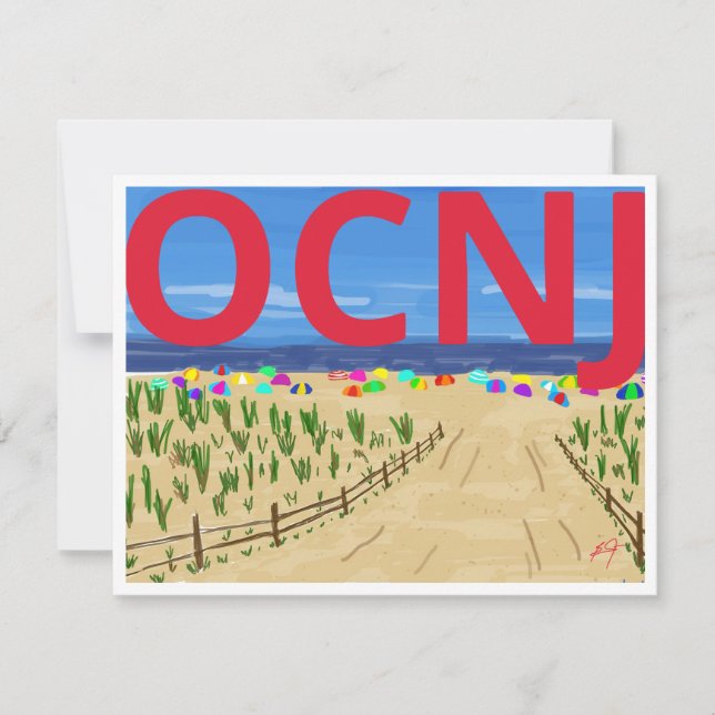 CARTÃO DE AGRADECIMENTO OCNJ THANK YOU CARD (Frente)