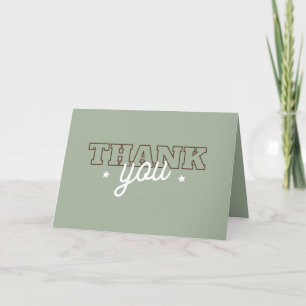 Cartão De Agradecimento Oeste Sujo 30 Festa de aniversário de 30 anos de C