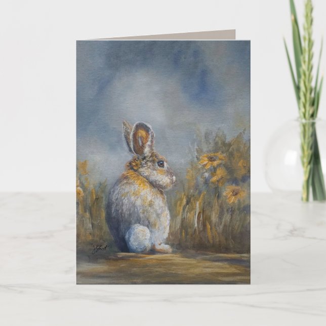 Cartão De Agradecimento Onde Vai Sr. Hare? (Frente)