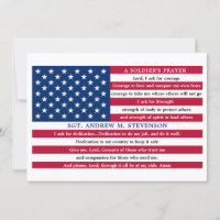 Orador Soldado Personalizado EUA Bandeira American