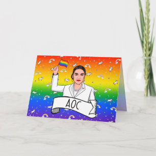 Cartão De Agradecimento Orgulho AOC