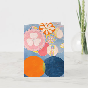 Cartão De Agradecimento Os Dez Maiores, Grupo IV, nº 2, por Hilma af Klint