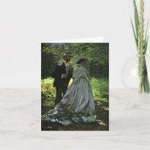 Os promenaders (Os carrinhos) pelo Casamento Monet