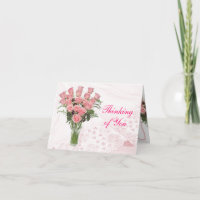 Os rosas & o laço personalizam para toda a ocasião