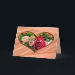 Cartão De Agradecimento Os rosas & os melhores amigos dos corações cardam<br><div class="desc">mude as palavras na parte dianteira e no interior este cartão bonito para toda a ocasião que inclui o aniversário, eu te amo, namorados, dia das mães, feliz aniversario, obtenha-as bem, pensando de você, agradeça a lhe e a muitos outro. Vá a minha SEÇÃO dos ROSAS ver cartões e artigos...</div>