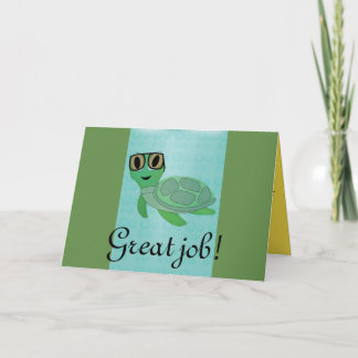 Cartão De Agradecimento Ótimo Trabalho Personalize Destino Destino'S