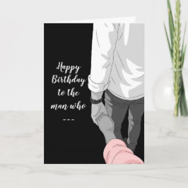 CARTÃO DE AGRADECIMENTO OUT OF THE DARK BIRTHDAY CARD FOR HIM
