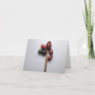 Cartão De Agradecimento Ovos de Páscoa