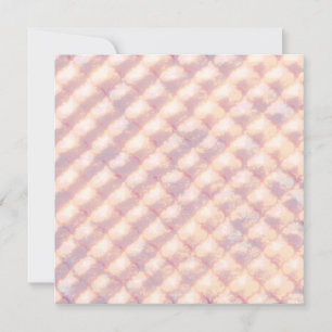 Cartão De Agradecimento Padrão abstrato de quatro folhas em pastel brilhan
