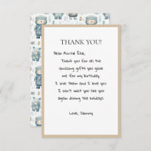 Padrão de Urso de Pelúcia de Inverno Fofo