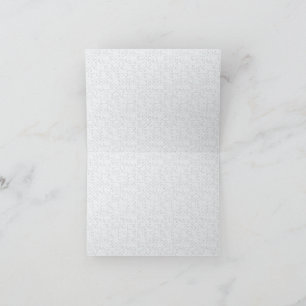 Cartão De Agradecimento Padrão Elegante Minimalista Escolar