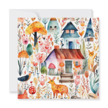 Padrão floral colorida do núcleo de algodão