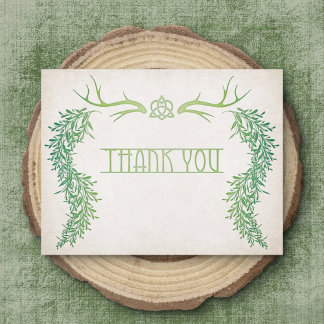 Cartão De Agradecimento Pagan Handfast Wedding