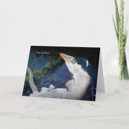 Cartão De Agradecimento Pai de obrigados: