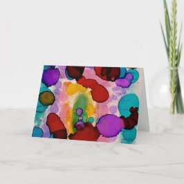 Cartão De Agradecimento Palhaço de chocolate