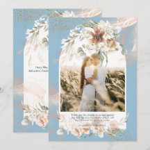 Pampas Azul Dusty FOTO Floral OBRIGADA