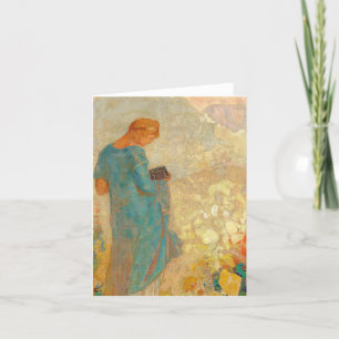 Cartão De Agradecimento Pandora por Odilon Redon