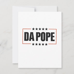 Cartão De Agradecimento Papa Leão XIV Igreja Cristã Do Papa