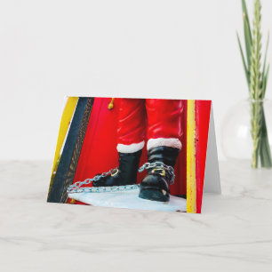 Cartão De Agradecimento Papai Noel em Apuros?