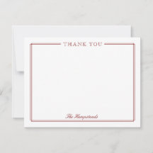 Papelaria Casais Família Letra Elegante Vermelho E