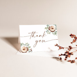 Cartão de agradecimento para chá de bebê 'Baby Is 