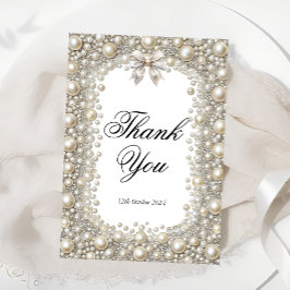 Cartão de Agradecimento para Chá de Panela Diamant