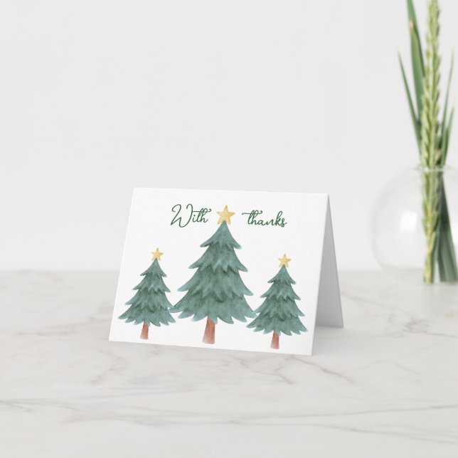 Cartão de Agradecimento para Chás de Bebê Merry Li (Frente)