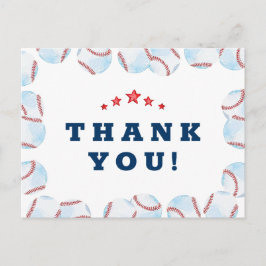 Cartão de agradecimento para festa de aniversário